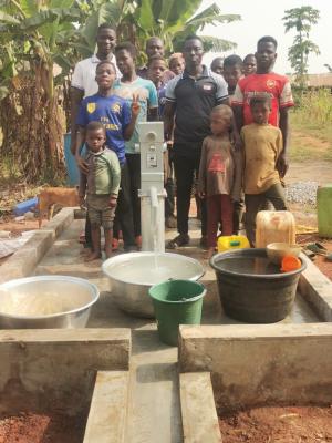 Borehole at Atonobi