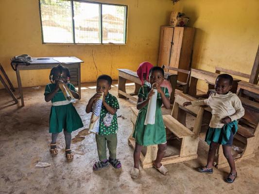 Kindergarten classrooms at St Peter's school